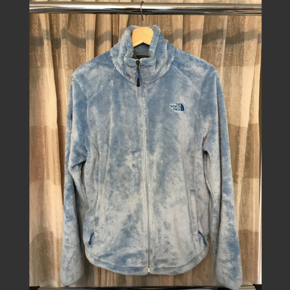 Blue North Face Furry Fleece